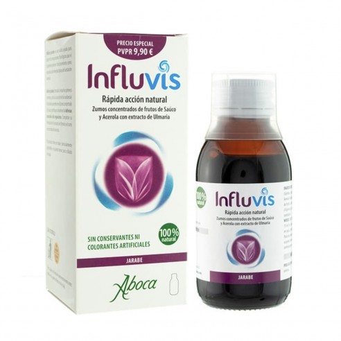 Influvis Jarabe 120 g envase y producto